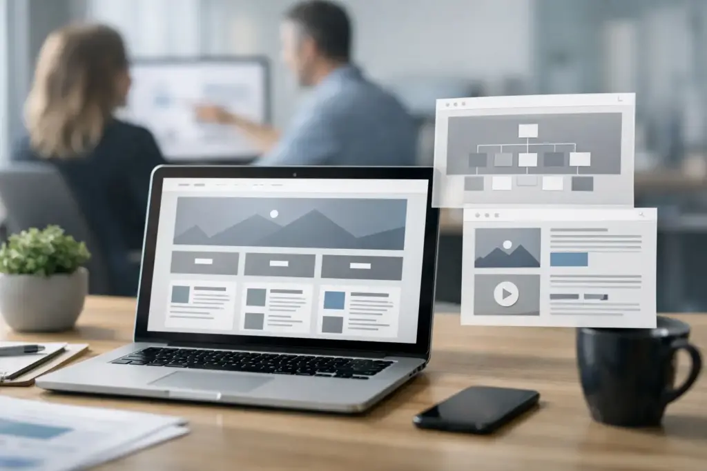 Cómo estructurar una web empresarial bien