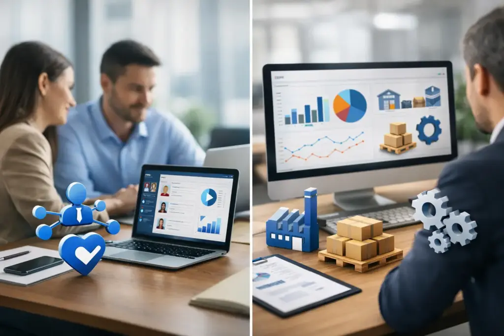 CRM vs ERP: qué necesita tu empresa