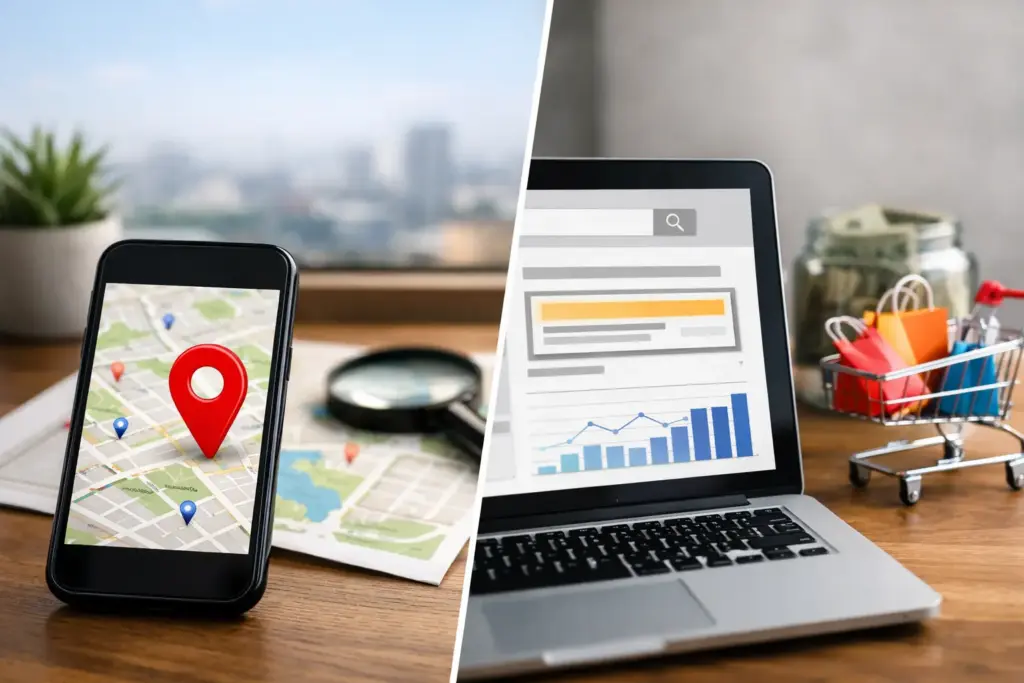 SEO local o anuncios Google: qué conviene