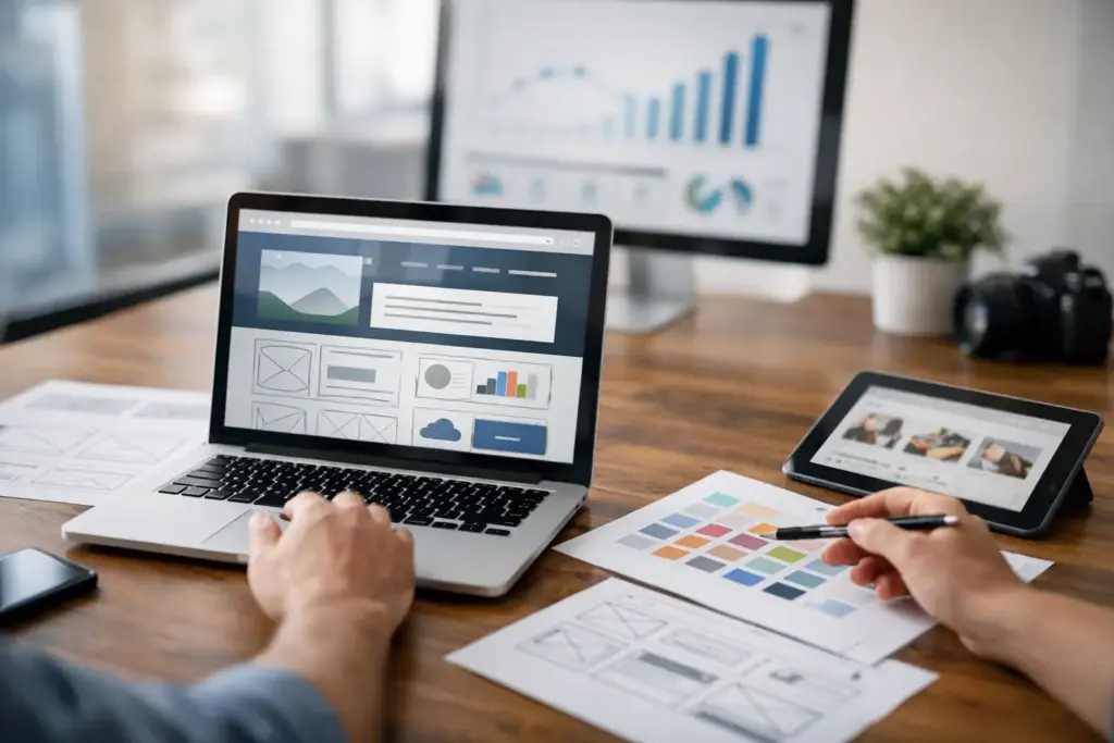 Guía de diseño web para negocios que venden más